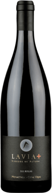 15,95 € Spedizione Gratuita | Vino rosso Sierra Salinas Lavia Plus D.O. Bullas Spagna Monastrell Bottiglia 75 cl