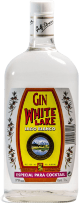 12,95 € Kostenloser Versand | Gin Gulf Stream White Lake Gin Flasche 1 L