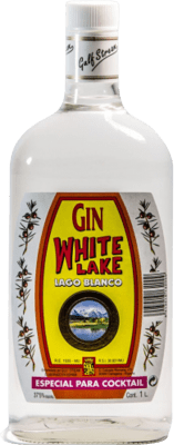 10,95 € Envío gratis | Ginebra Gin Gulf Stream White Lake España 1 L
