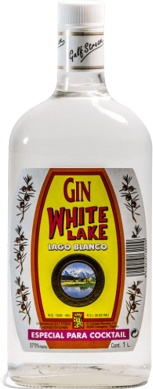 7,95 € Kostenloser Versand | Genever Gin Gulf Stream White Lake Spanien 1 L