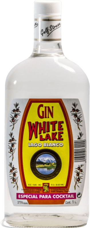 13,95 € Spedizione Gratuita | Gin Gulf Stream White Lake Gin Bottiglia 1 L