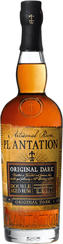 29,95 € Envío gratis | Ron Plantation Rum Original Dark Botella 1 L