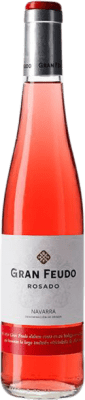 4,95 € Бесплатная доставка | Розовое игристое Chivite Gran Feudo Rosado D.O. Navarra Наварра Испания Grenache Половина бутылки 37 cl