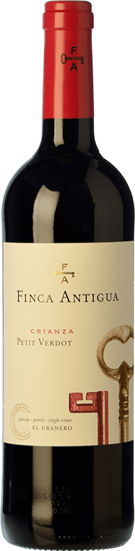 9,95 € Бесплатная доставка | Красное вино Finca Antigua Crianza — Крианса D.O. La Mancha Испания Petit Verdot 75 cl
