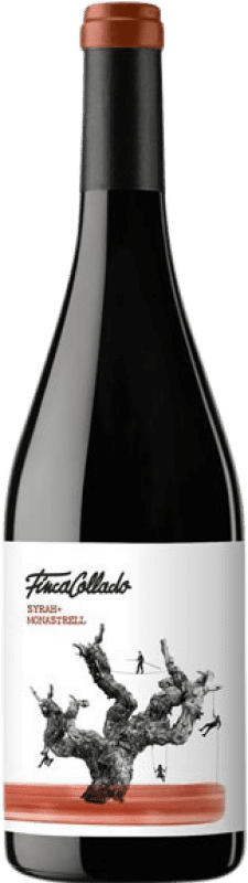 9,95 € Kostenloser Versand | Rotwein Finca Collado Eiche D.O. Alicante Valencianische Gemeinschaft Spanien Syrah, Monastrell Flasche 75 cl