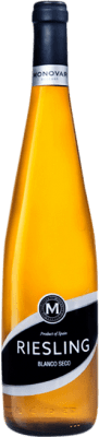 9,95 € Envoi gratuit | Vin Blanc Monovar Seco — Sec Espagne Riesling Bouteille Magnum 1,5 L