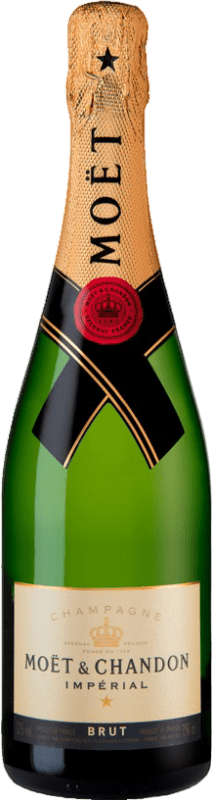77,95 € Free Shipping | White Sparkling Wine Moët & Chandon Impérial Brut Limited Edition A.O.C. Champagne Champagne France Pinot Noir, Chardonnay, Pinot Meunier Bottle 75 cl