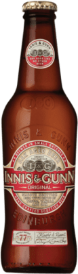 35,95 € 免费送货 | 盒装12个 啤酒 Innis & Gunn Original 三分之一升瓶 33 cl