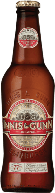 37,95 € 送料無料 | 12個入りボックス ビール Innis & Gunn オリジナル イギリス 1/3ボトル 33 cl