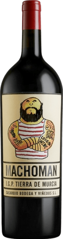59,95 € Kostenloser Versand | Rotwein Casa Rojo Macho Man D.O. Jumilla Spanien Monastrell Magnumflasche 1,5 L