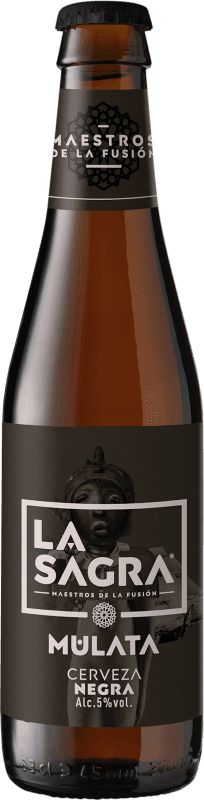 39,95 € Envoi gratuit | Boîte de 24 unités Bière La Sagra Mulata Bouteille Tiers 33 cl