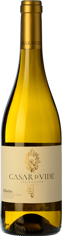 16,95 € Envio grátis | Vinho Branco Matarromera Casar de Vide D.O. Ribeiro Galiza Espanha Treixadura 75 cl