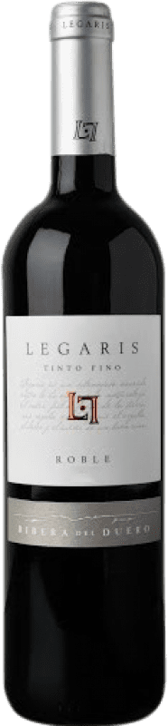 22,95 € Spedizione Gratuita | Vino rosso Legaris Quercia D.O. Ribera del Duero Castilla y León Spagna Tempranillo Bottiglia Magnum 1,5 L