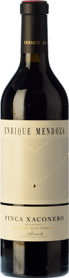 16,95 € Envio grátis | Vinho tinto Enrique Mendoza Finca Xaconero Monastrell D.O. Alicante Comunidade Valenciana Espanha Syrah, Grenache, Monastrell Garrafa 75 cl