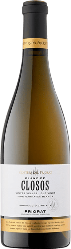 17,95 € 送料無料 | 白ワイン Costers del Priorat Blanc de Closos D.O.Ca. Priorat カタロニア スペイン Garnacha — グルナッシュ, Moscato — モスカート, Xarel·lo — チャレッロ ボトル 75 cl