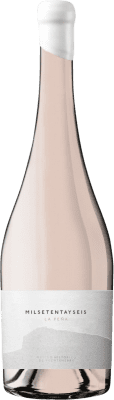 65,95 € Spedizione Gratuita | Vino rosato Milsetentayseis La Peña D.O. Ribera del Duero Castilla y León Spagna Tempranillo, Albillo Bottiglia 75 cl