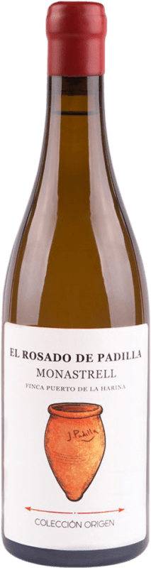 11,95 € Envio grátis | Espumante rosé Vinessens El Rosado de Padilla D.O. Alicante Comunidade Valenciana Espanha Monastrell Garrafa 75 cl