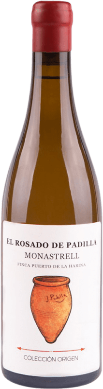 11,95 € Envio grátis | Espumante Rosé Vinessens Padilla D.O. Alicante Comunidade Valenciana Espanha Monastrell 75 cl