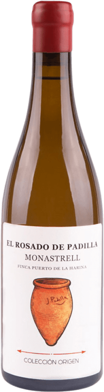 11,95 € Kostenloser Versand | Rosé Sekt Vinessens El Rosado de Padilla D.O. Alicante Valencianische Gemeinschaft Spanien Monastrell Flasche 75 cl