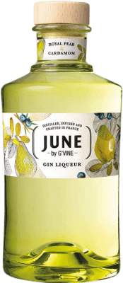 31,95 € Бесплатная доставка | Ликеры G'Vine June Royal Pear Gin Liqueur Франция бутылка 70 cl