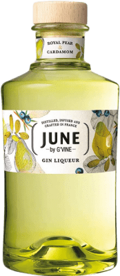 34,95 € Spedizione Gratuita | Liquori G'Vine June Royal — Reale Francia 70 cl Gin, Pear — Pera