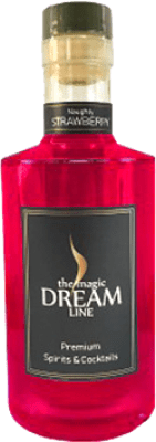 Liköre Dream Line World Naughty Strawberry Botella iluminada 70 cl