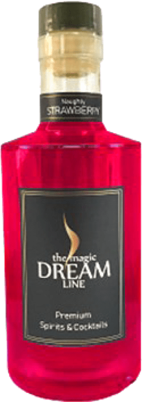 12,95 € Envío gratis | Licores Dream Line World Naughty Strawberry Botella iluminada Botella 70 cl