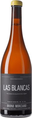 13,95 € Kostenloser Versand | Weißwein Murciano & Sampedro Las Blancas D.O. Utiel-Requena Spanien Malvasía, Muskat, Macabeo, Merseguera Flasche 75 cl