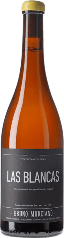 13,95 € 免费送货 | 白酒 Murciano & Sampedro Las Blancas D.O. Utiel-Requena 西班牙 Malvasía, Muscat, Macabeo, Merseguera 瓶子 75 cl