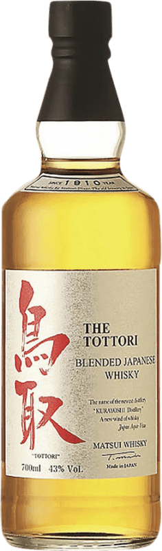71,95 € 免费送货 | 调和威士忌 Matsui Japanese The Tottori 日本 70 cl
