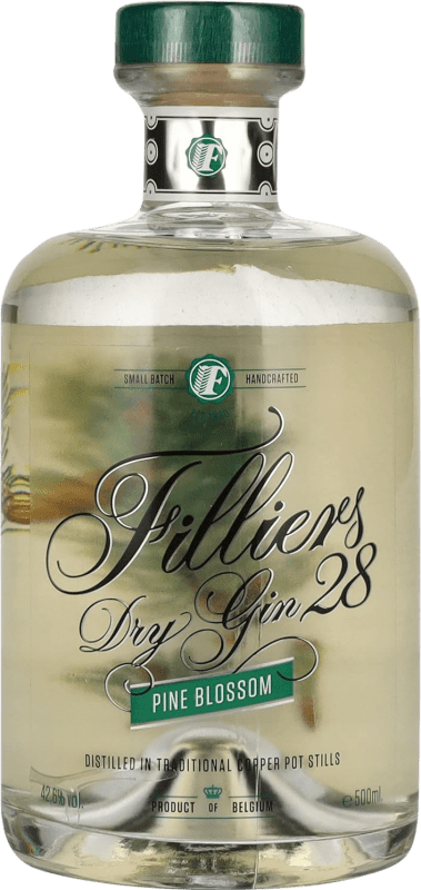59,95 € 免费送货 | 金酒 Gin Filliers 28 比利时 中瓶装 50 cl Pine Blossom — 松花