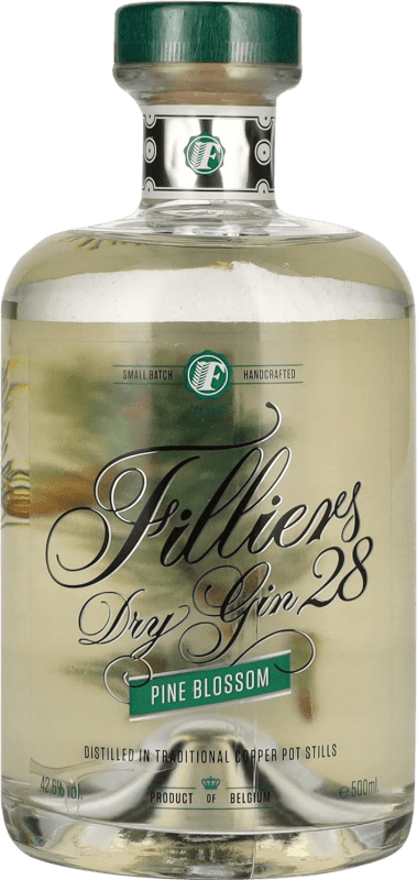 39,95 € 送料無料 | ジン Gin Filliers Pine Blossom Dry Gin 28 ボトル Medium 50 cl