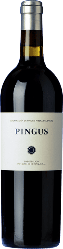 1 312,95 € Free Shipping | Red wine Dominio de Pingus Aged D.O. Ribera del Duero Castilla y León Spain Tempranillo Organic Bottle 75 cl