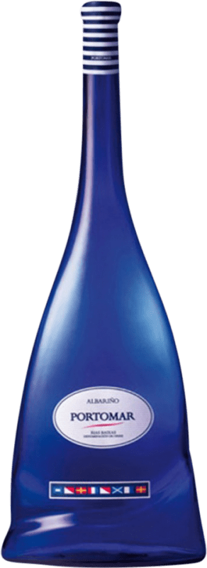 25,95 € Envío gratis | Vino blanco Portomar D.O. Rías Baixas Galicia España Albariño Botella Magnum 1,5 L