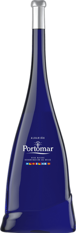 26,95 € Envoi gratuit | Vin Blanc Portomar D.O. Rías Baixas Galice Espagne Albariño — Albarinho Bouteille Magnum 1,5 L