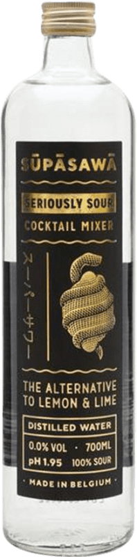 11,95 € Envío gratis | Schnapp Supasawa Cocktail Mixer Botella 70 cl Sin Alcohol