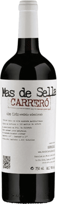 31,95 € 送料無料 | 赤ワイン Mas de la Real de Sella Carrero D.O. Alicante バレンシアのコミュニティ スペイン Syrah, Cabernet Sauvignon, Grenache Tintorera, Cabernet Franc, Marselan ボトル 75 cl