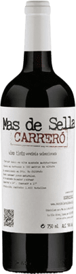 33,95 € 免费送货 | 红酒 Mas de la Real de Sella Carrero D.O. Alicante 巴伦西亚社区 西班牙 Syrah, Cabernet Sauvignon, Grenache Tintorera, Cabernet Franc, Marselan 瓶子 75 cl