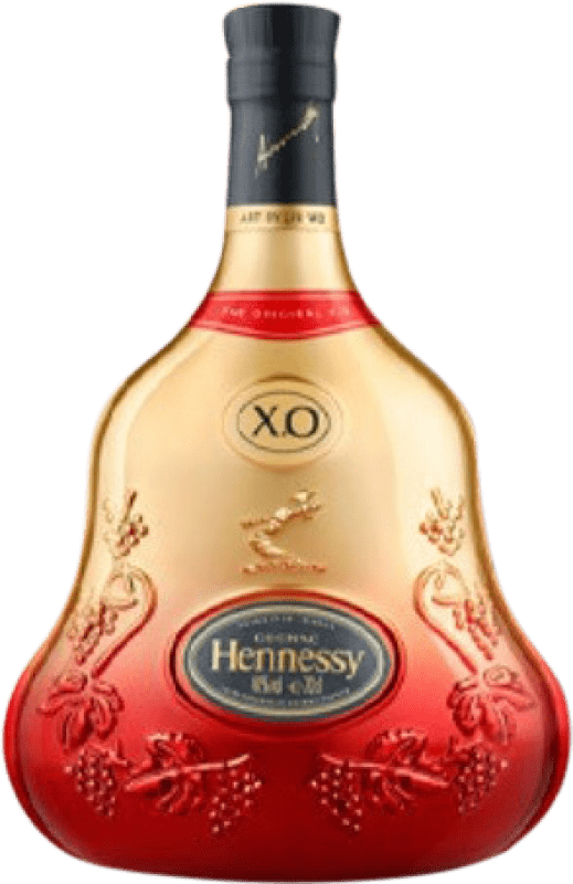 197,95 € Free Shipping | Cognac Hennessy X.O. Art by Liu Wei A.O.C. Cognac France Bottle 70 cl