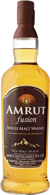 59,95 € Envio grátis | Whisky Single Malt Amrut Indian Amrut Fusion Garrafa 70 cl