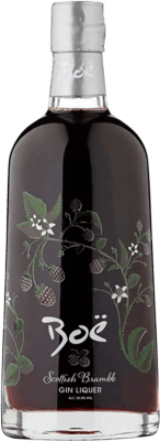 28,95 € Kostenloser Versand | Gin VC2 Brands Boë Scottish Bramble Gin Schottland Großbritannien Medium Flasche 50 cl
