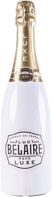 35,95 € Envio grátis | Espumante branco Luc Belaire Rare Luxe Garrafa Luminosa Brut Chardonnay Garrafa 75 cl