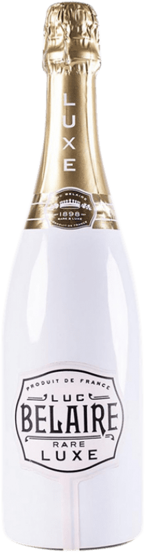 35,95 € Spedizione Gratuita | Spumante bianco Luc Belaire Rare Luxe Bottiglia Luminosa Brut Chardonnay Bottiglia 75 cl