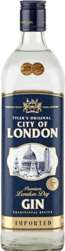 13,95 € Kostenloser Versand | Gin City of London Dry Gin Flasche 70 cl