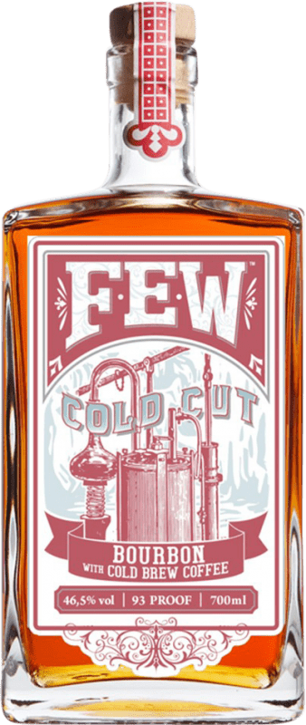 78,95 € 免费送货 | 波本威士忌 FEW American Cold Out 瓶子 70 cl