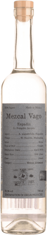 72,95 € 送料無料 | メスカル Vago Ensamble Emigdio Jarquín Ramírez Artesanal — 手作り, Espadín — エスパディン メキシコ 70 cl