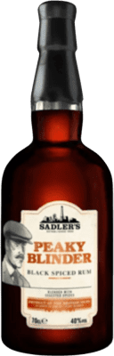 21,95 € Envío gratis | Ron Sadler's Peaky Blinder Spiced Rhum Botella 70 cl