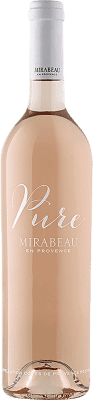 25,95 € Envío gratis | Espumoso rosado Le Mirabeau Pure A.O.C. Côtes de Provence Provence Francia Syrah, Garnacha, Cinsault Botella 75 cl