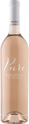 25,95 € Envío gratis | Espumoso Rosado Le Mirabeau Pure — Puro A.O.C. Côtes de Provence Provence Francia Syrah, Garnacha, Cinsault 75 cl