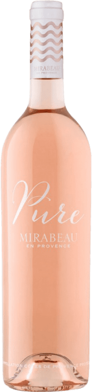 25,95 € Envio grátis | Espumante rosé Le Mirabeau Pure A.O.C. Côtes de Provence Provença França Syrah, Grenache, Cinsault Garrafa 75 cl